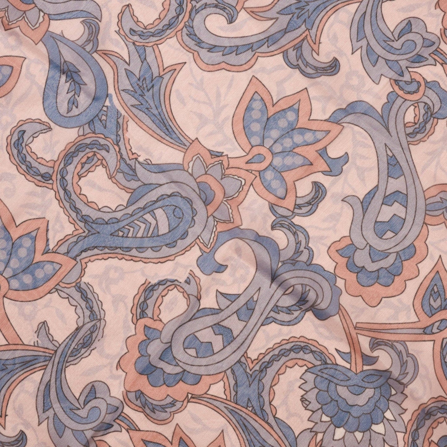 Paisley Chiffon Scarf