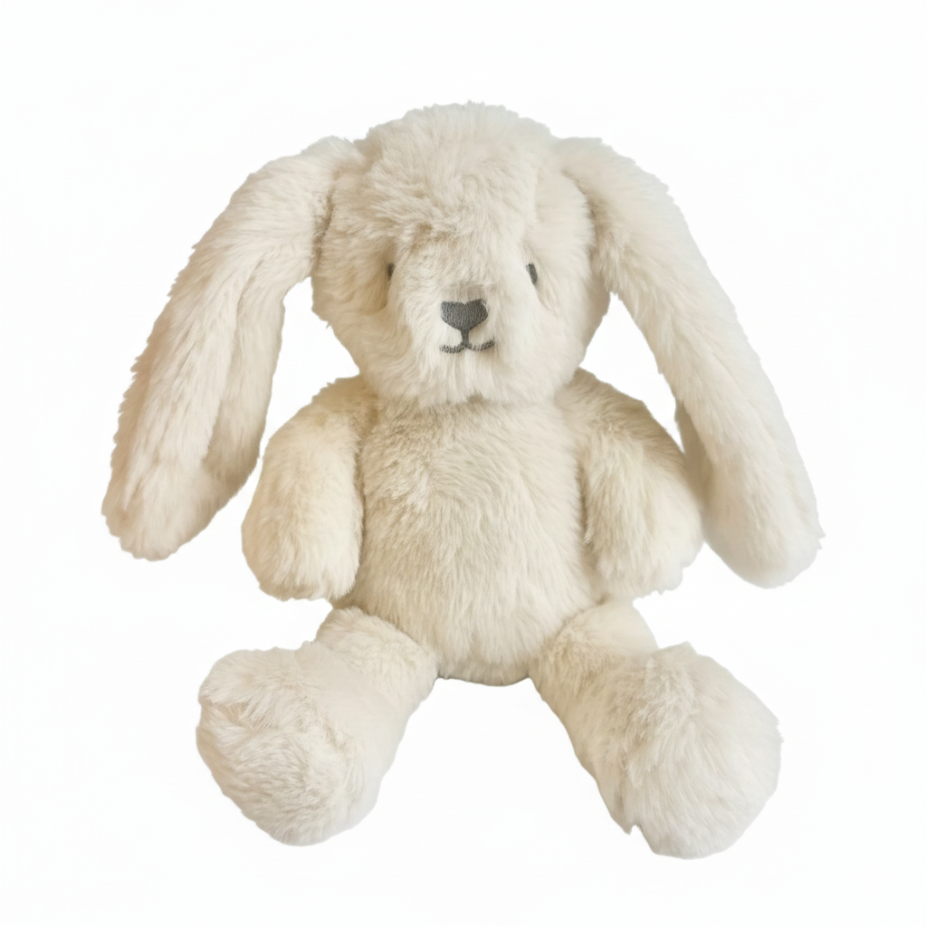 Bea Bunny - Classic Plush Weighted White Bunny
