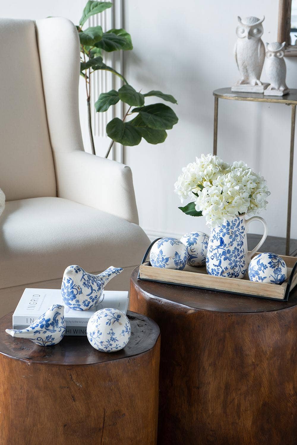 Set of 4 Decorative Balls