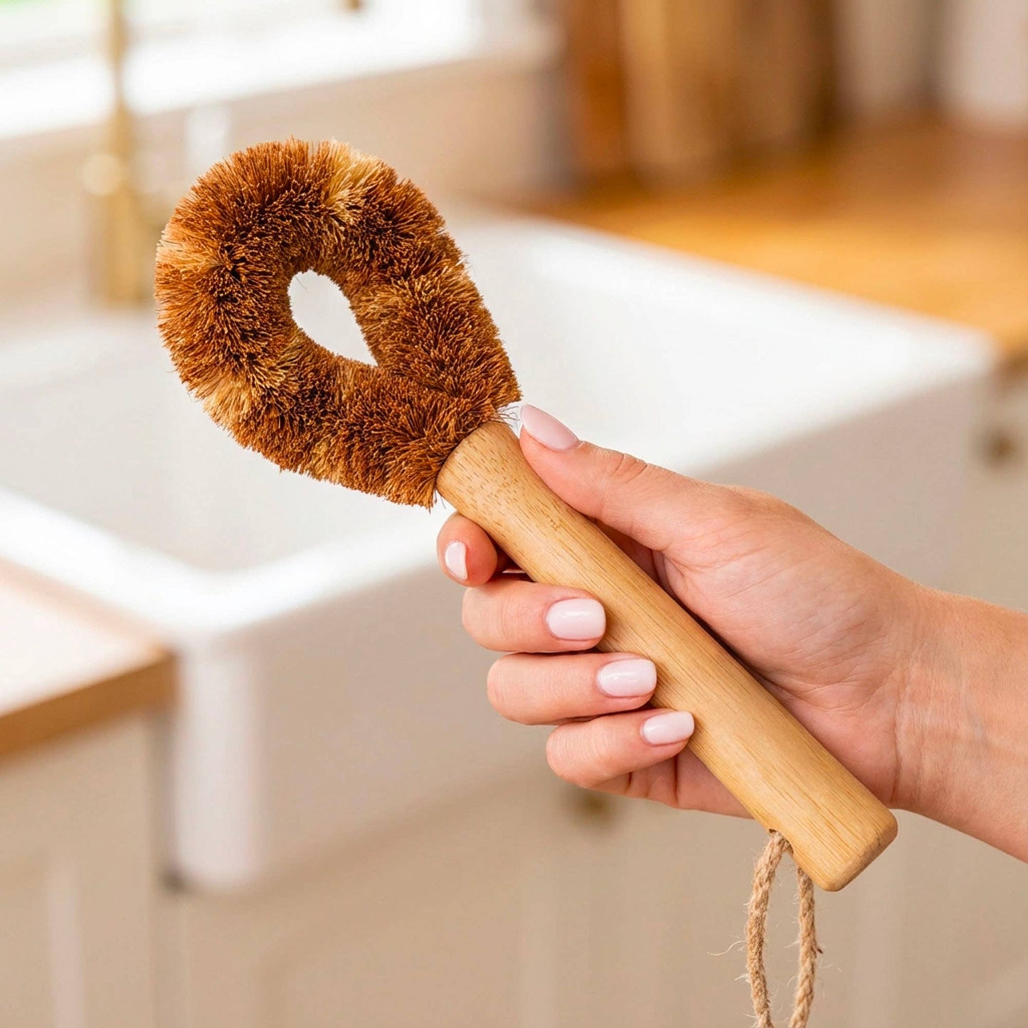 Bamboo Bottle Cleaning Brush