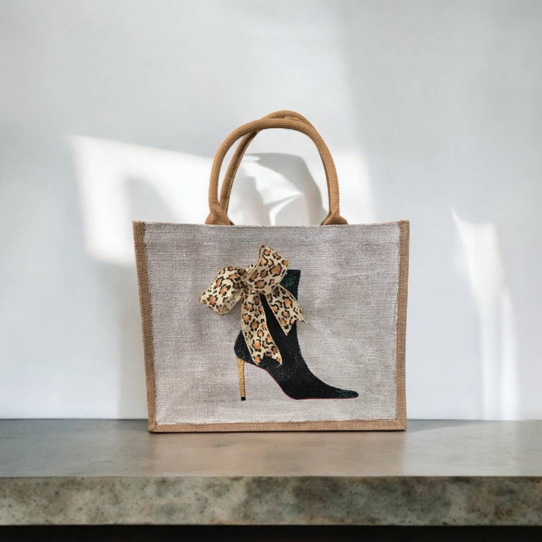 Red Bottom Booties Tote Bag