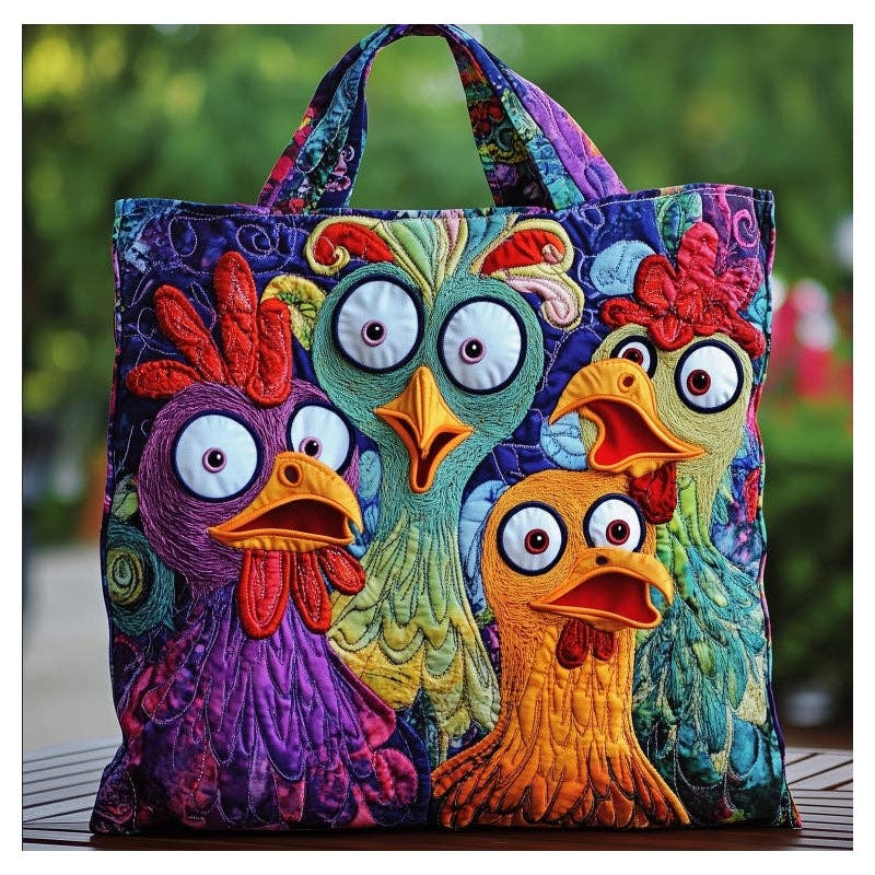 Canvas Print Tote Shoulder Bag