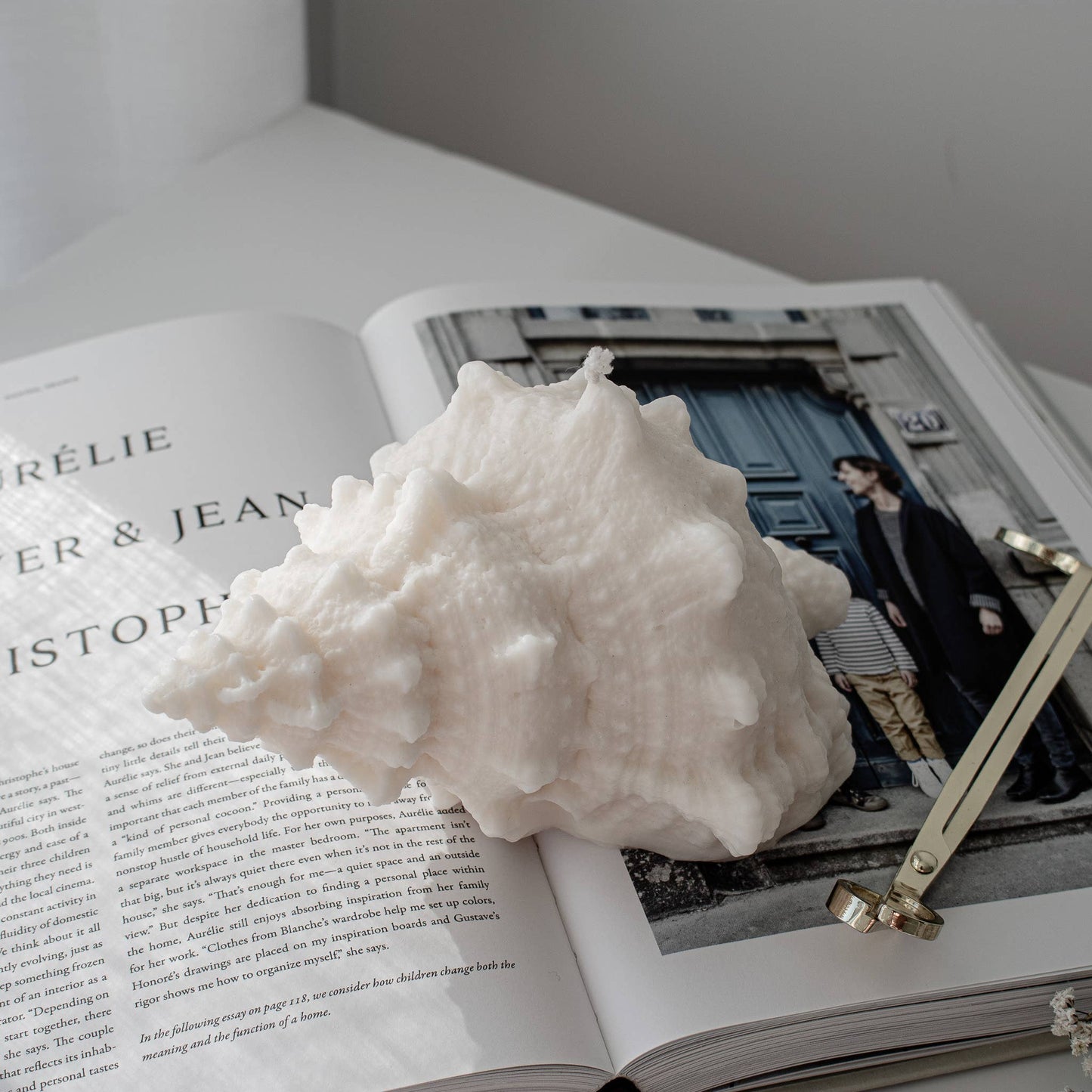 Large Sea Shell (Conch) Candle