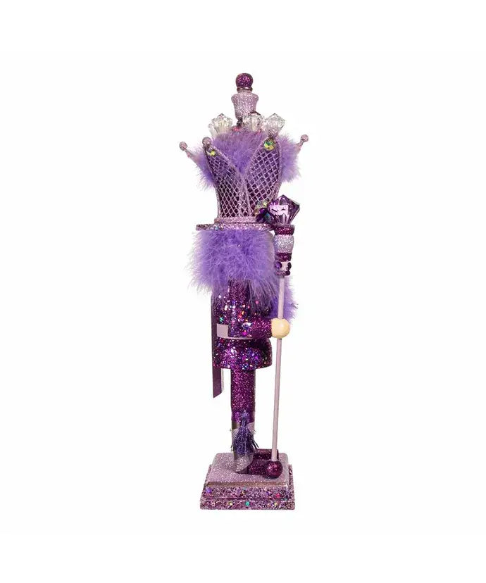 16"HOLLYWOOD PURPLE KING NUTCRACKER