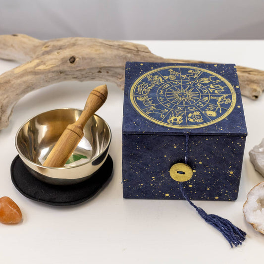 Astrology Meditation Bowl Box