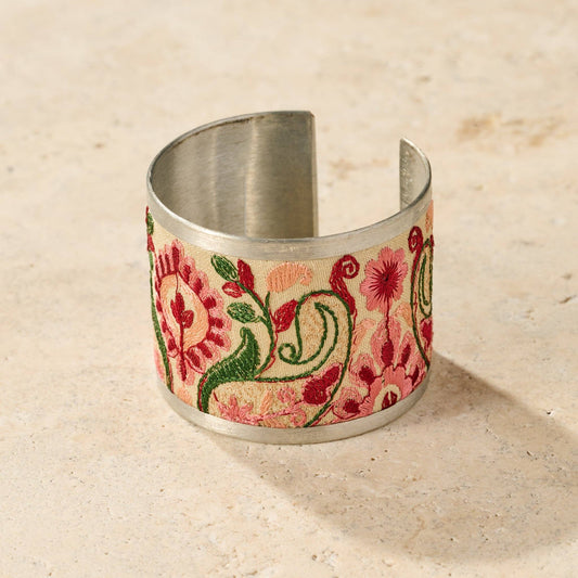Silk Embroidered Cuff