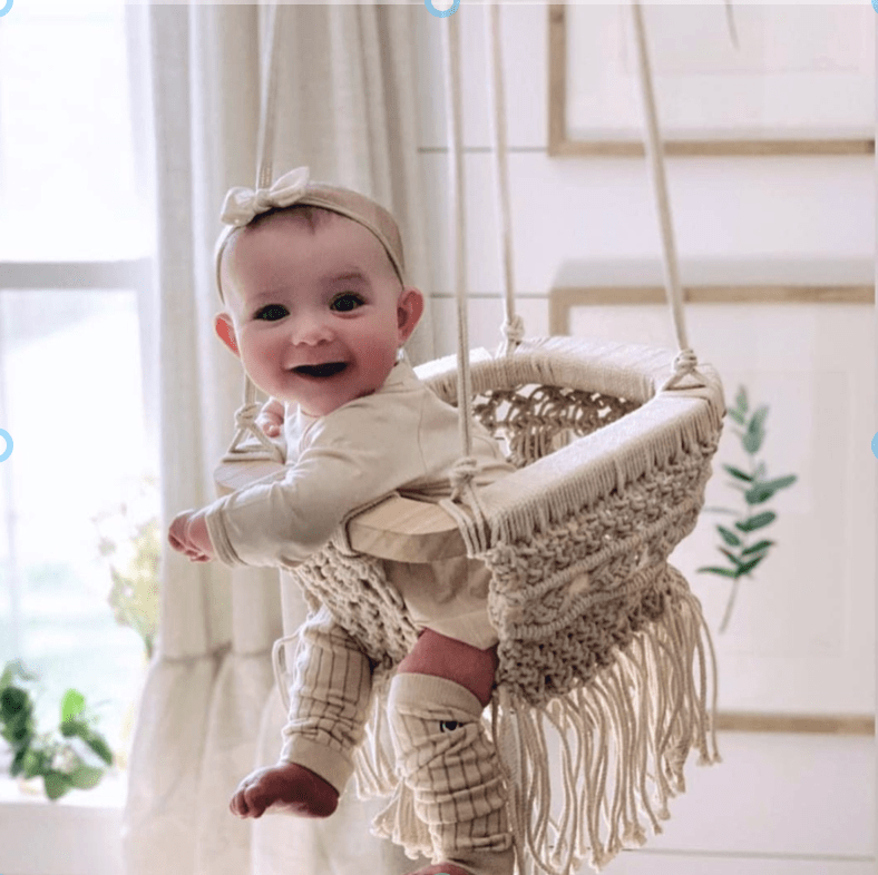 Baby Macrame Swing