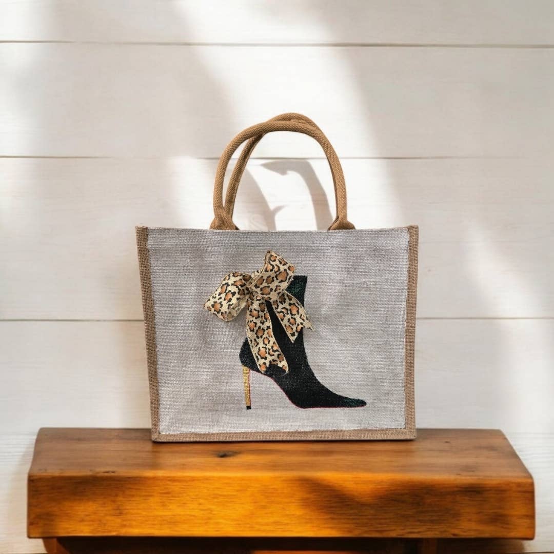 Red Bottom Booties Tote Bag