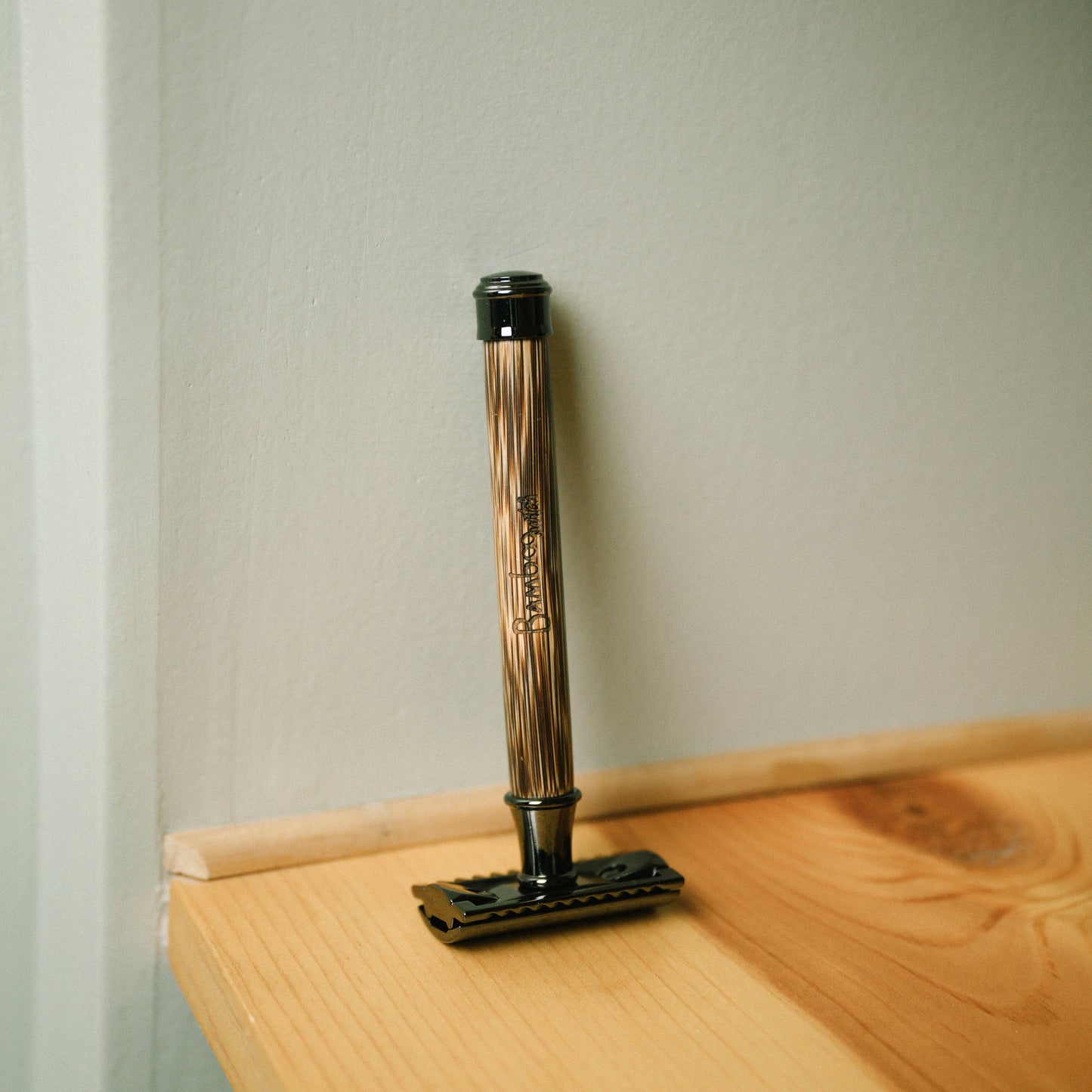 Bamboo Stainless Steel Safety Razor