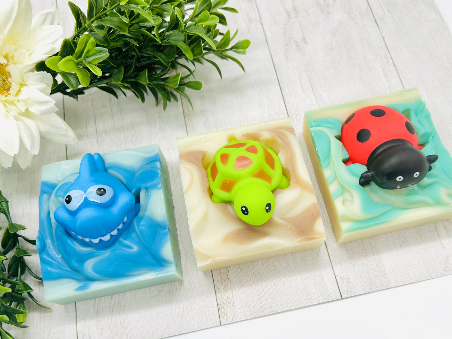 Ladybug Handmade Novelty Soap Bar VEGAN COLD PROCESS