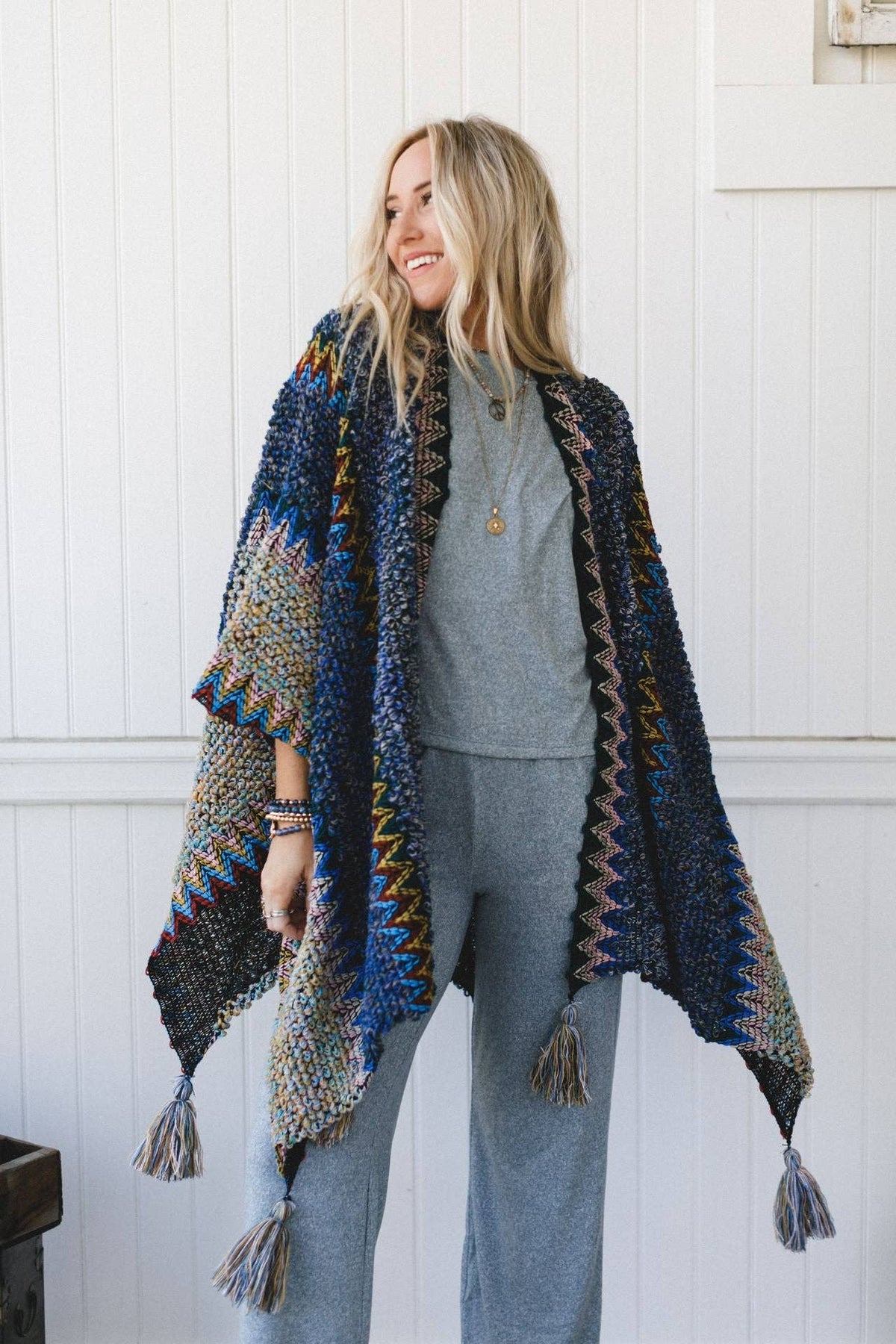 Desert Dreams Crochet Ruana