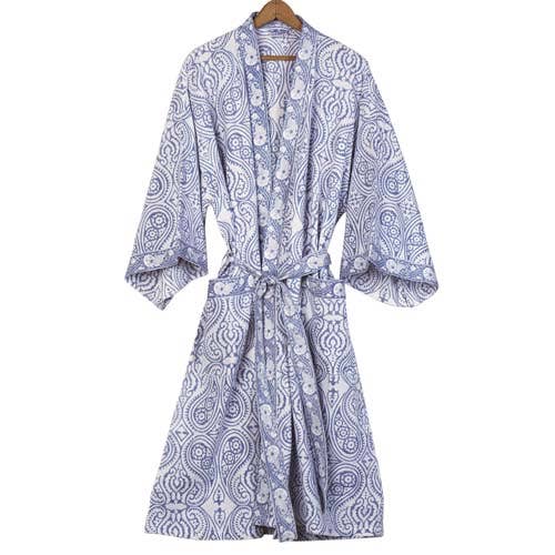 Paisley Cotton Robe