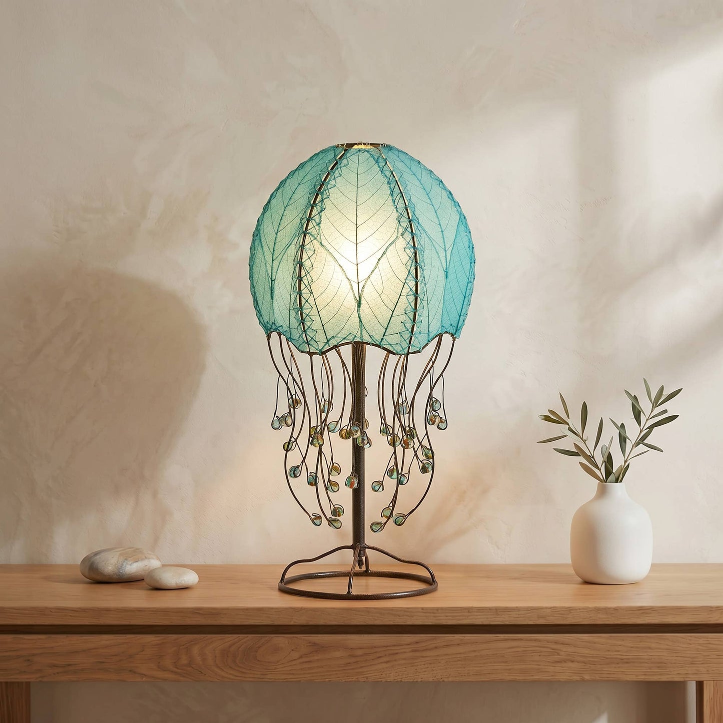 Jellyfish Table Lamp Sea Blue