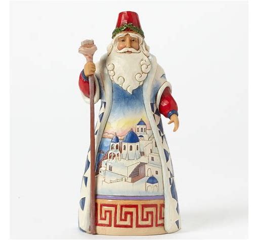 Greek Santa Figurine