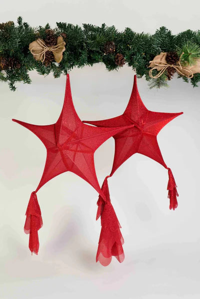 Handcrafted Foldable Christmas Lace Parol